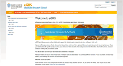 Desktop Screenshot of egrs.jcu.edu.au