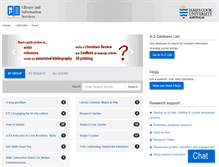 Tablet Screenshot of libguides.jcu.edu.au