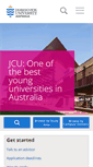 Mobile Screenshot of jcu.edu.au